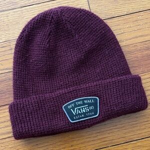 Vans waffle weave knit beanie!